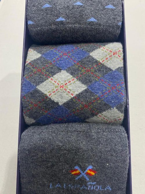 PACK CALCETINES AZUL 1