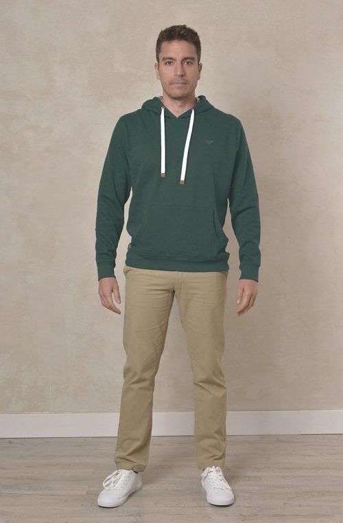 sudadera privata verde