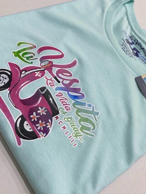CAMISETA LA VESPITA VERDE (2)