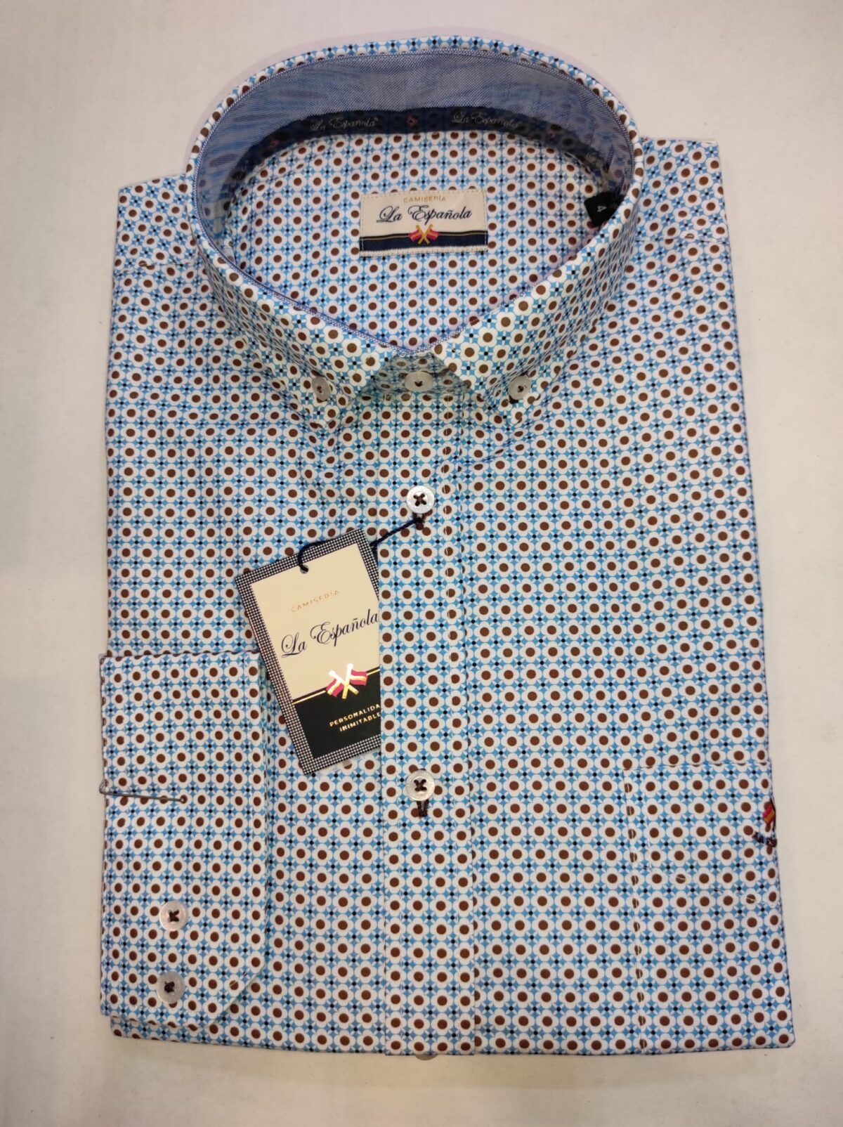 CAMISA LA ESPAÑOLA MOTIVOS 6030