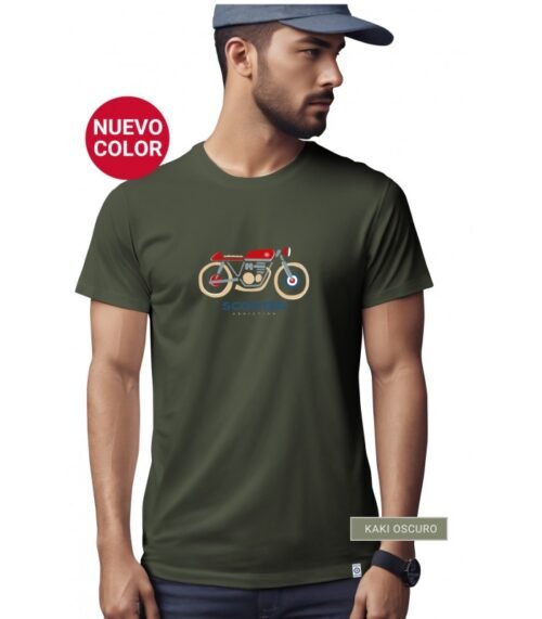 camiseta scooter nieto kaki