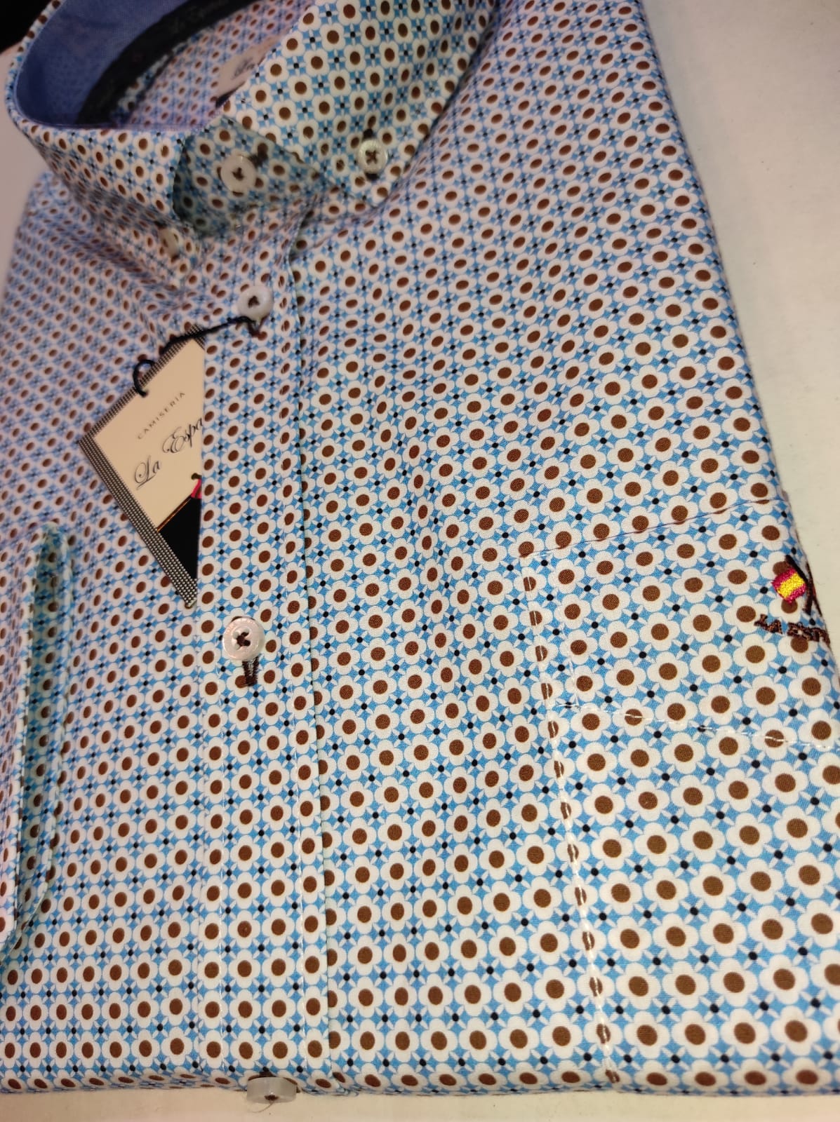 CAMISA LA ESPAÑOLA MOTIVOS 6030