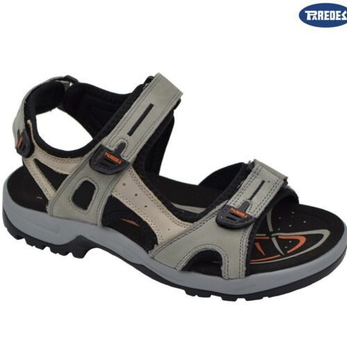 sandalias caballero paredes gris