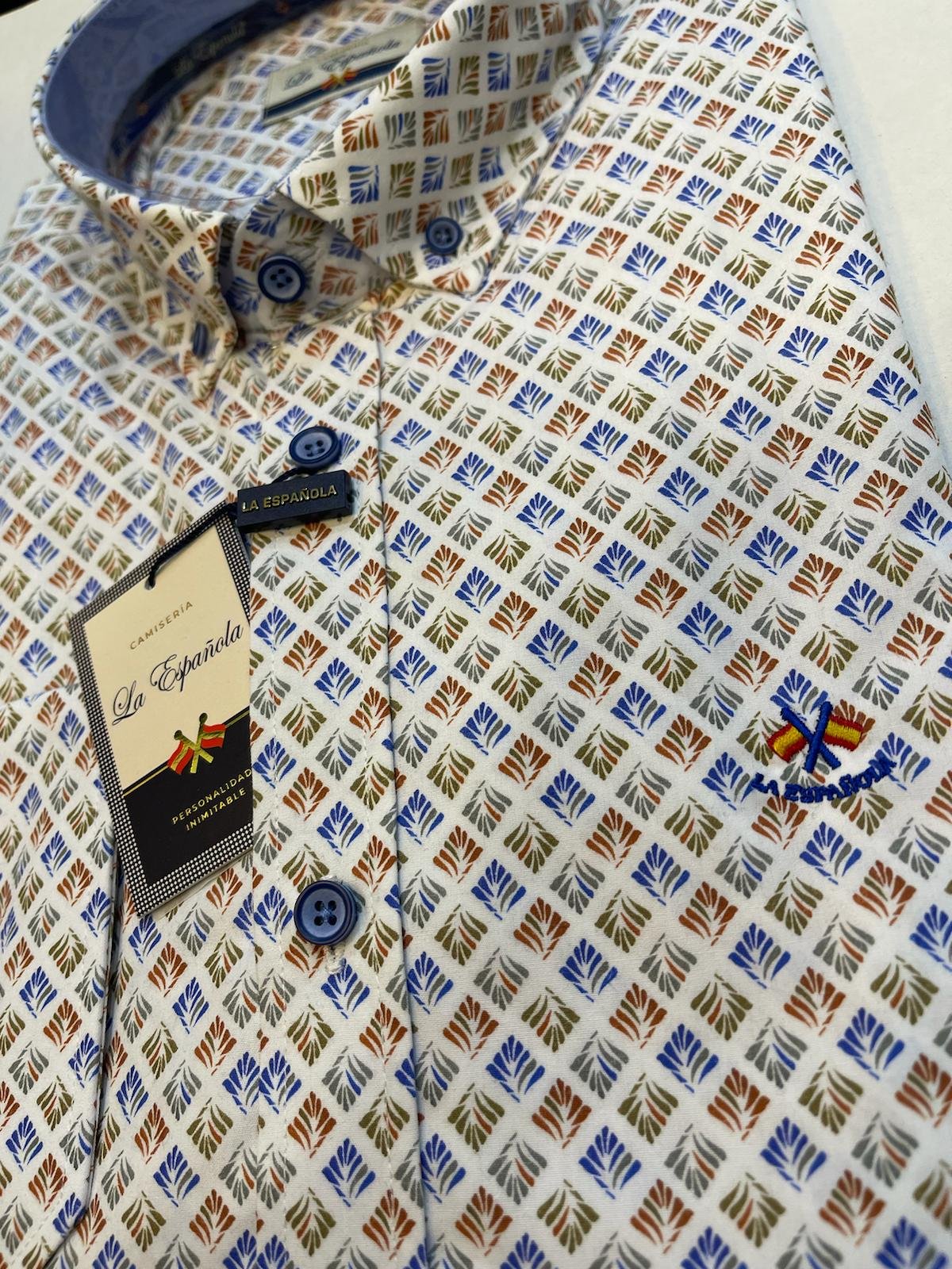 CAMISA LA ESPAÑOLA ESTAMPADA 5879