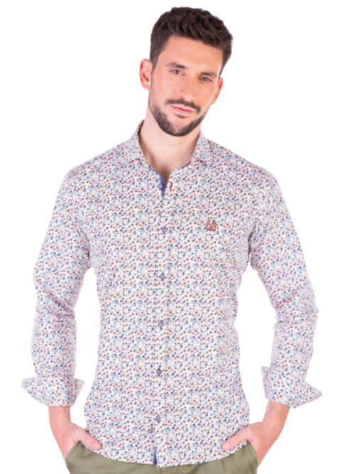 CAMISA LA VESPITA ESTAMPADA