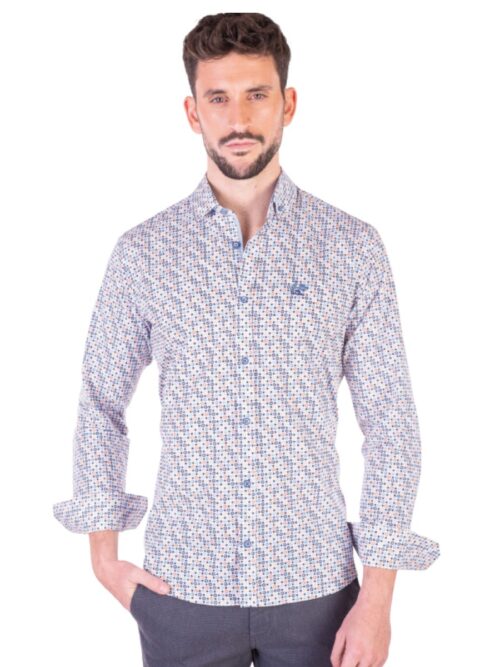 CAMISA LA VESPITA ESTAMPADA