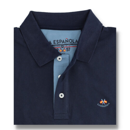 serie 10951 polo granito basico la espanola color 10 azul marino 100 algodon (1)