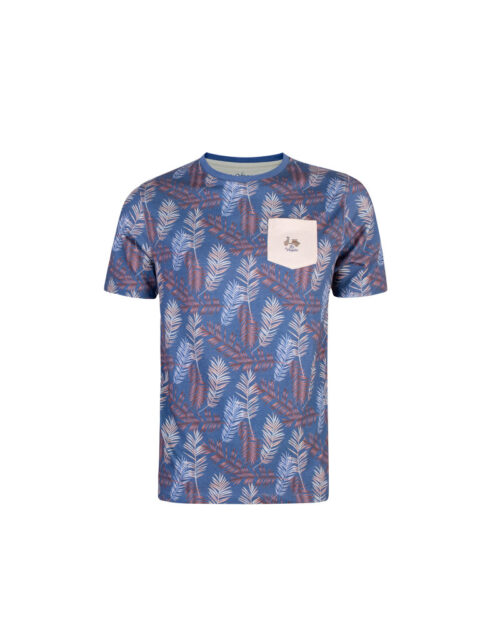 serie 50961 camiseta cuello caja la vespita estampada color unico 100alg