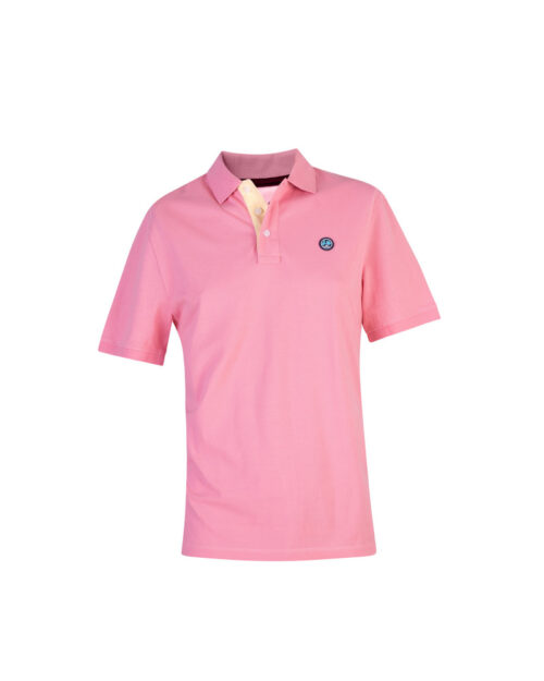 serie 50967 polo liso granito alg la vespita color 8 rosa 100alg