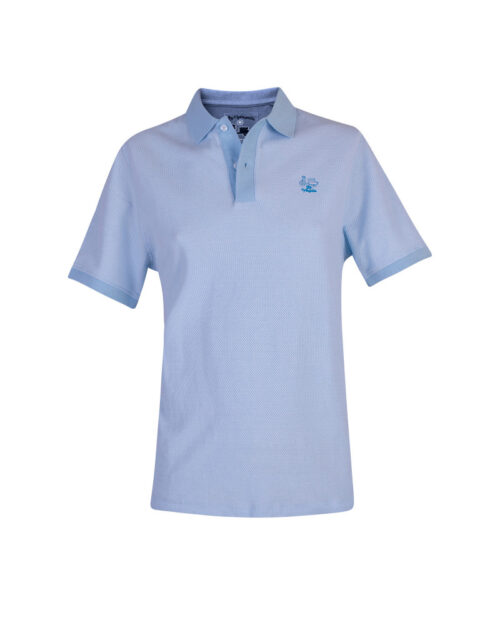 serie 50984 polo alg la vespita color 2 celeste 100alg