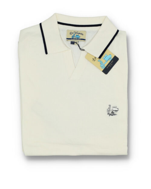 serie 50985 polo manga corta punto la vespita color 1 blanco