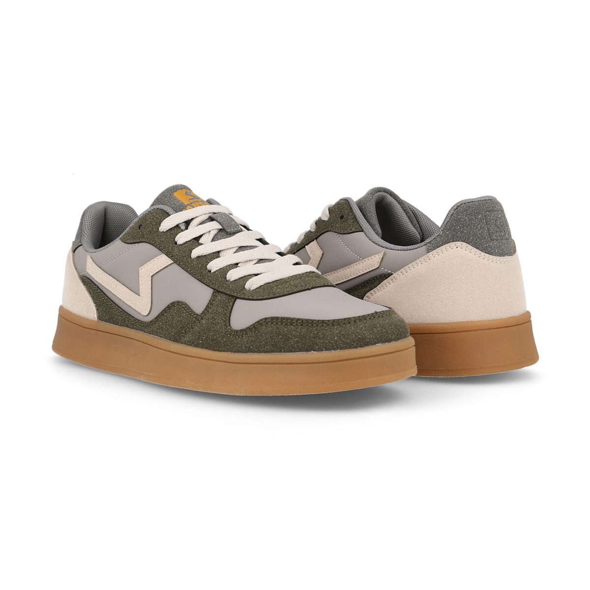 zapatillas PAREDES casual hombre alkiza kaki (1)