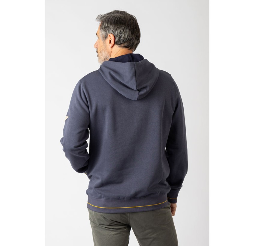SUDADERA PRIVATA PATO AZUL 2739