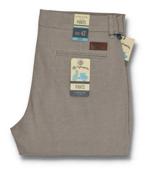 serie 512 pantalon chino la vespita color 58 tostado 97alg 3elastano