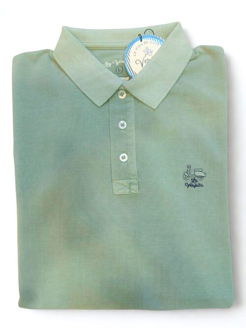 La Vespita Polo Lavado 51109 Kaky