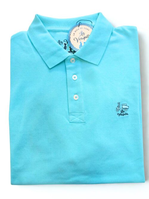 La Vespita Polo Lavado 51109 Azul