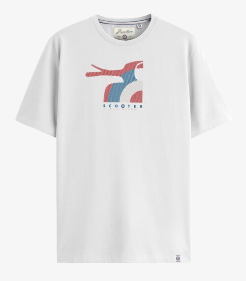 camiseta front logo scooter