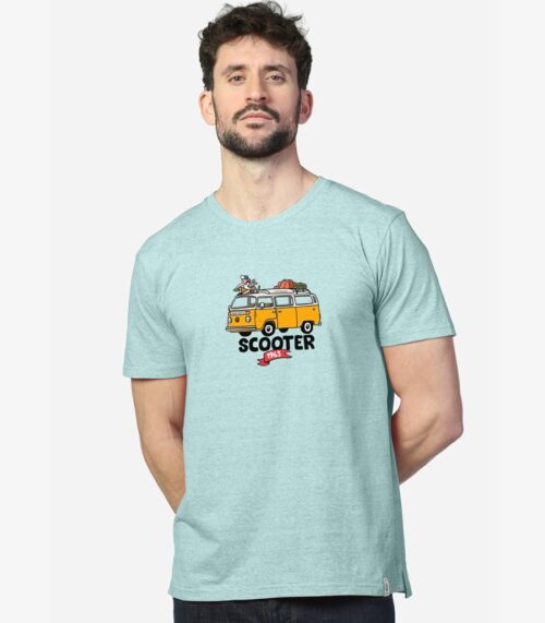 camiseta orgánica hollydays scooter