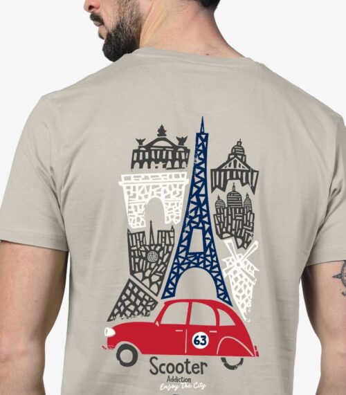 camiseta paris bike scooter (1)
