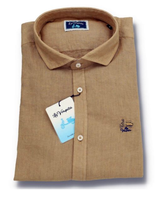 serie 56509 camisa la vespita lino patron semientallado cuello 370 100 lino color 13 resultado