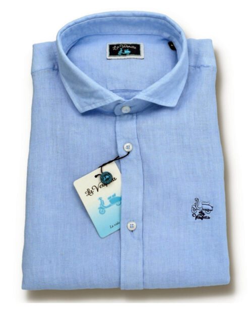 serie 56509 camisa la vespita lino patron semientallado cuello 370 100 lino color 15 resultado