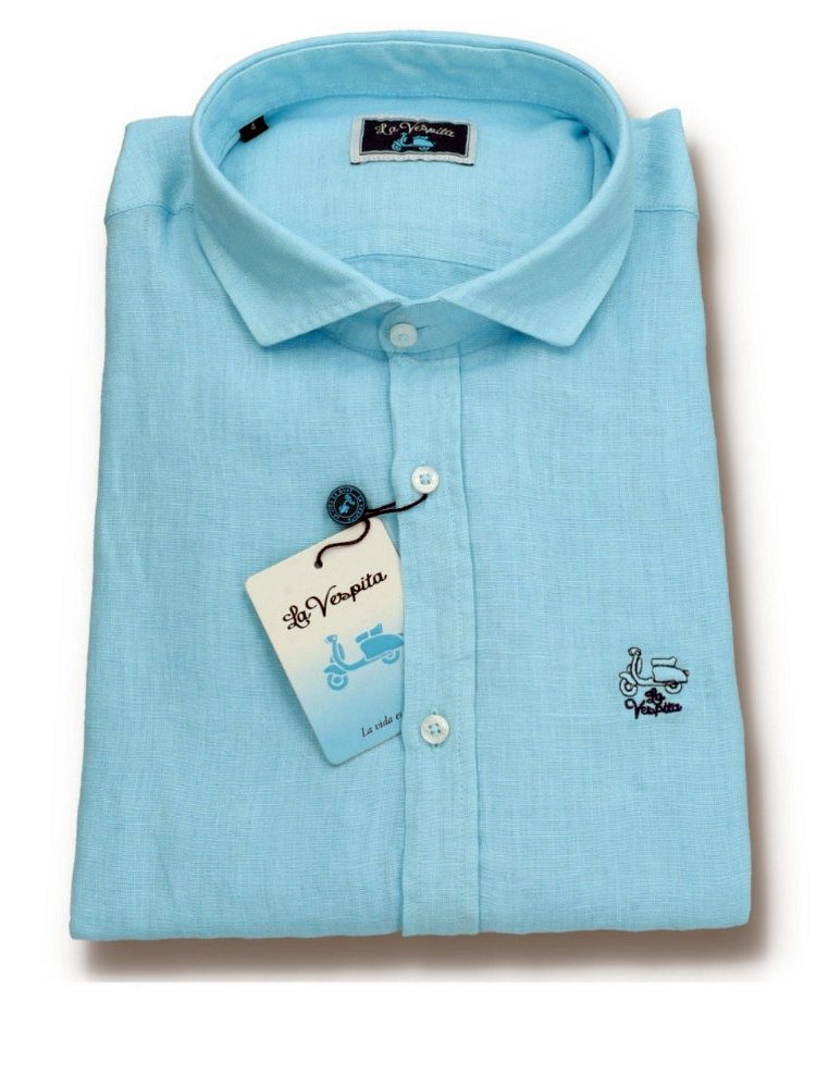 serie 56509 camisa la vespita lino patron semientallado cuello 370 100 lino color 4 resultado