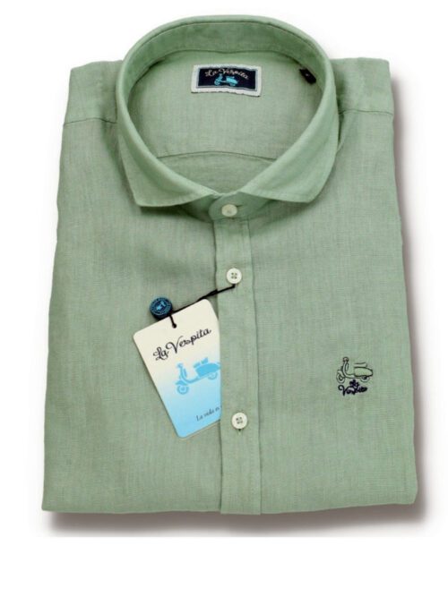 serie 56509 camisa la vespita lino patron semientallado cuello 370 100 lino color 8 resultado