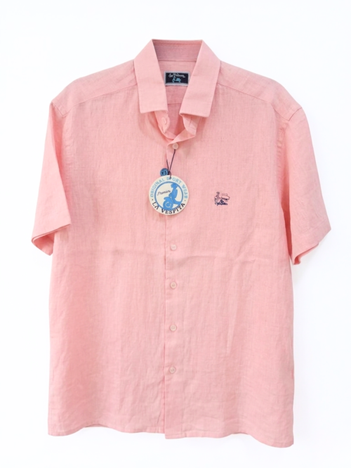 serie 6509 camisa la vespita lino patron