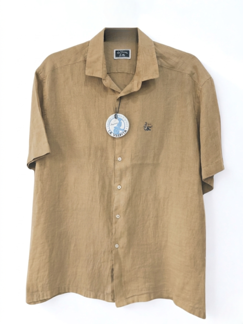serie 6509 camisa la vespita lino patron