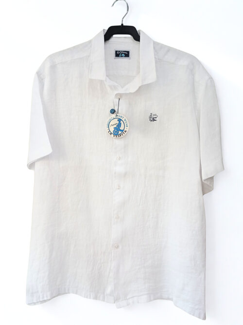 serie 6583 camisa la vespita lino patron