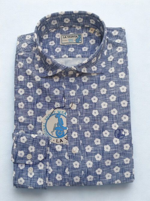 serie 6597 la vespita patron flores estamado unico