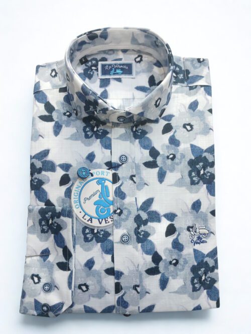 serie 6554 la vespita patron flores estamado unico