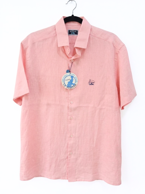 serie 6583 camisa la vespita lino patron