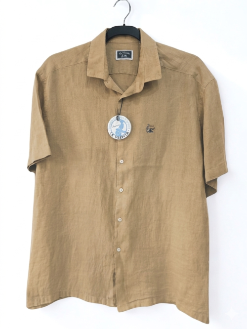 serie 6583 camisa la vespita lino patron
