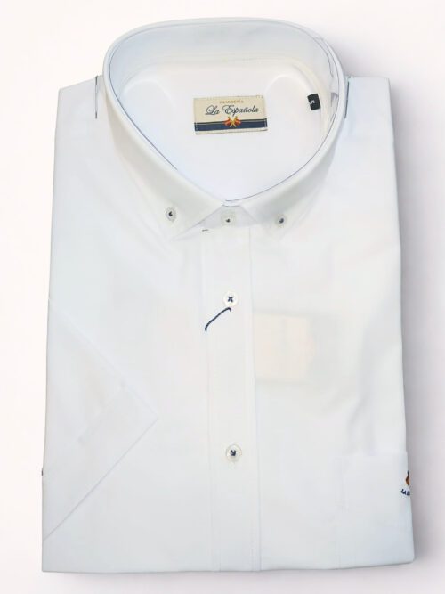 la vespita manga corta 6420 blanco