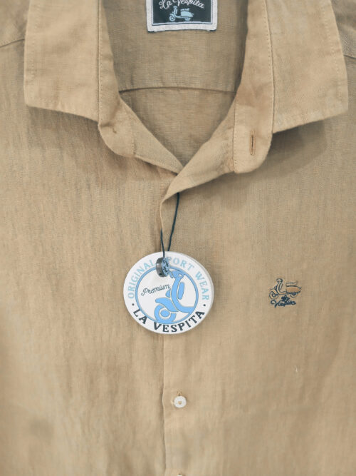 serie 6583 camisa la vespita lino patron