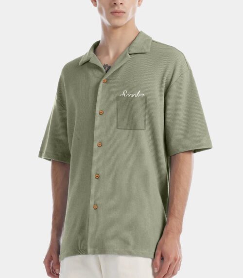 camisa bowling shirt tea scooter