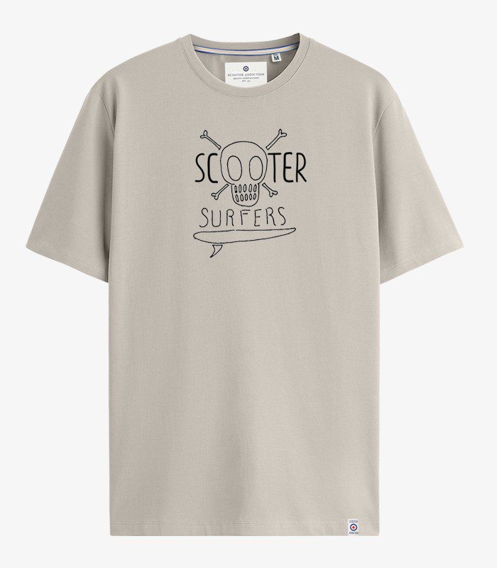 camiseta combo beach 5 scooter
