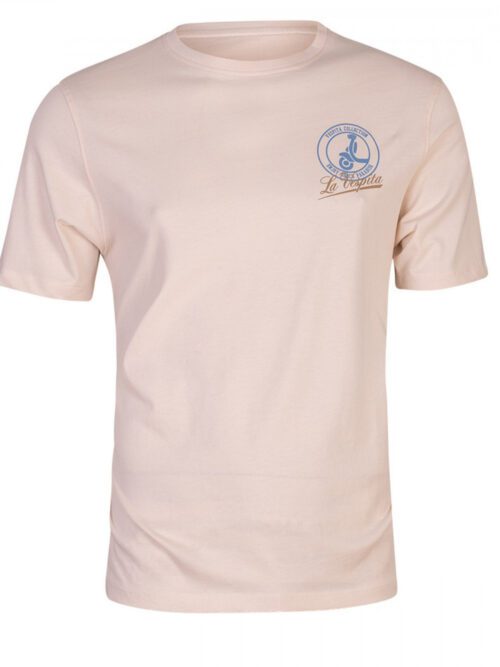 serie 51093 camiseta cuello caja estampada pecho 100 algodon color 2 beige resultado resultado