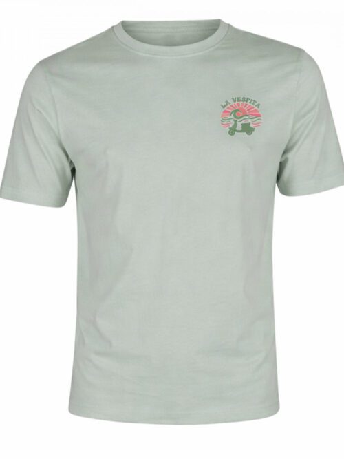 serie 51099 camiseta cuello caja estampada 100 algodon color 6 verde resultado resultado