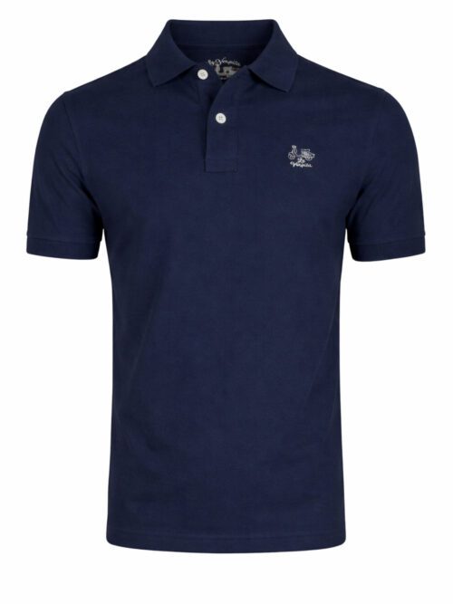 serie 51106 polo la vespita algodon granito basico color 10 azul marino 100 algodon resultado resultado