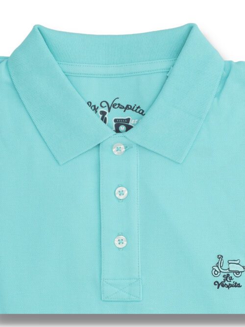 serie 51106 polo la vespita algodon granito basico color 15 azul turquesa 100 algodon (1) resultado resultado