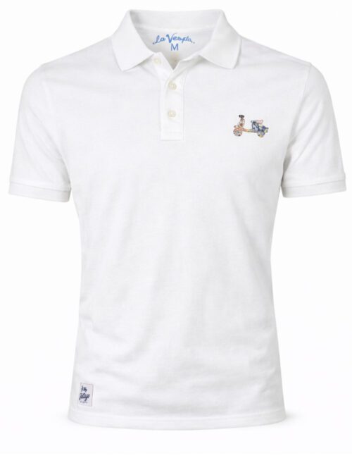 serie 51112 polo la vespita algodon jersey color 1 blanco 100 algodon resultado resultado