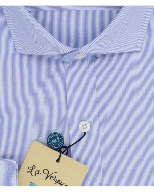 camisa la vespita serie 55988 microestampada algodon elastano patron semientallado color unico (1)