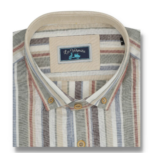serie 56513 camisa la vespita rayas algodon patron semientallado cuello 305 100 algodon color 1 (1)
