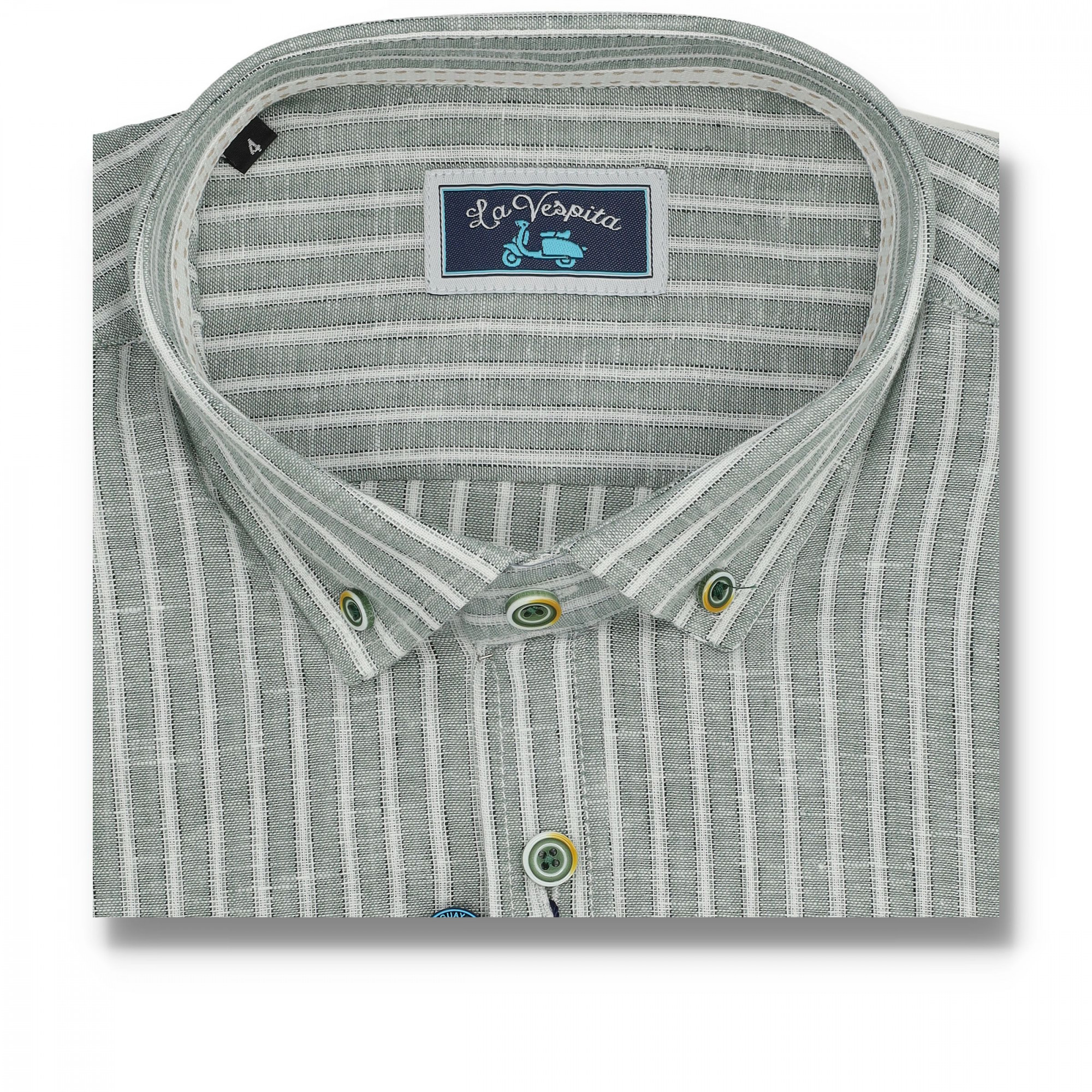 serie 565221 camisa la vespita rayas patron semientallado cuello 305 100 algodon color 1 (1)