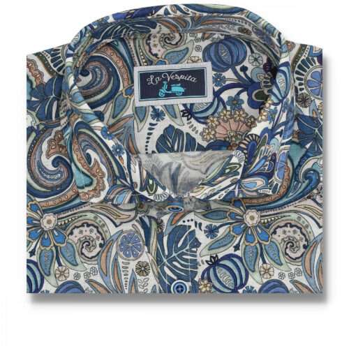 serie 56546 camisa la vespita estampada algodon patron semientallado cuello 370 100 algodon color unico (1)