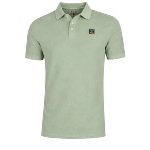 serie 10952 polo granito lavado la espanola color 7 verde 100 algodon